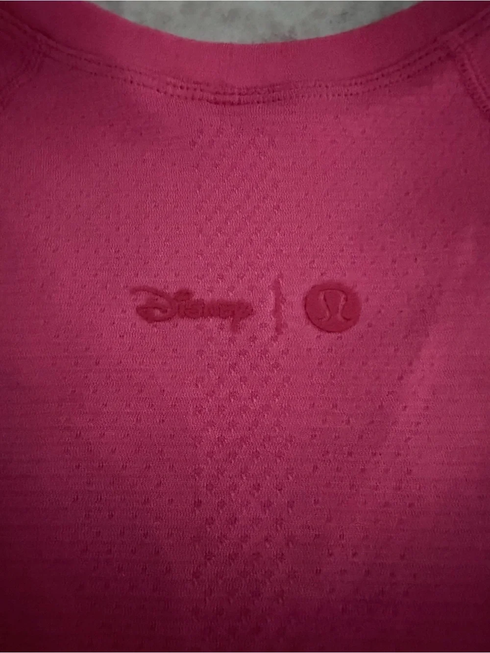 Disney x Lululemon Swiftly Long Sleeve Shirt - Lip Gloss Pink / Size 6
